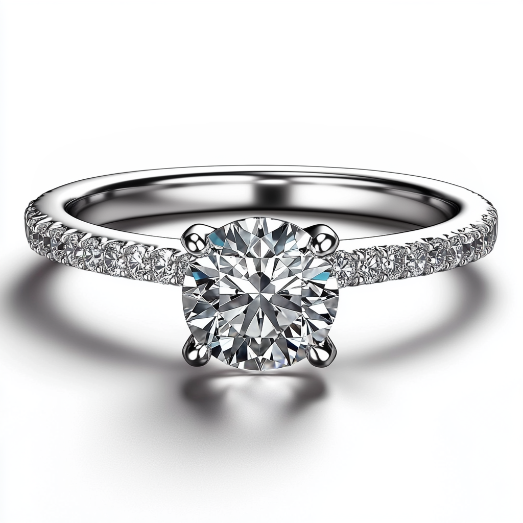 eternal diamond solitaire ring