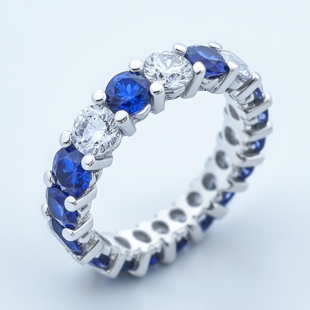 luna sapphire ring