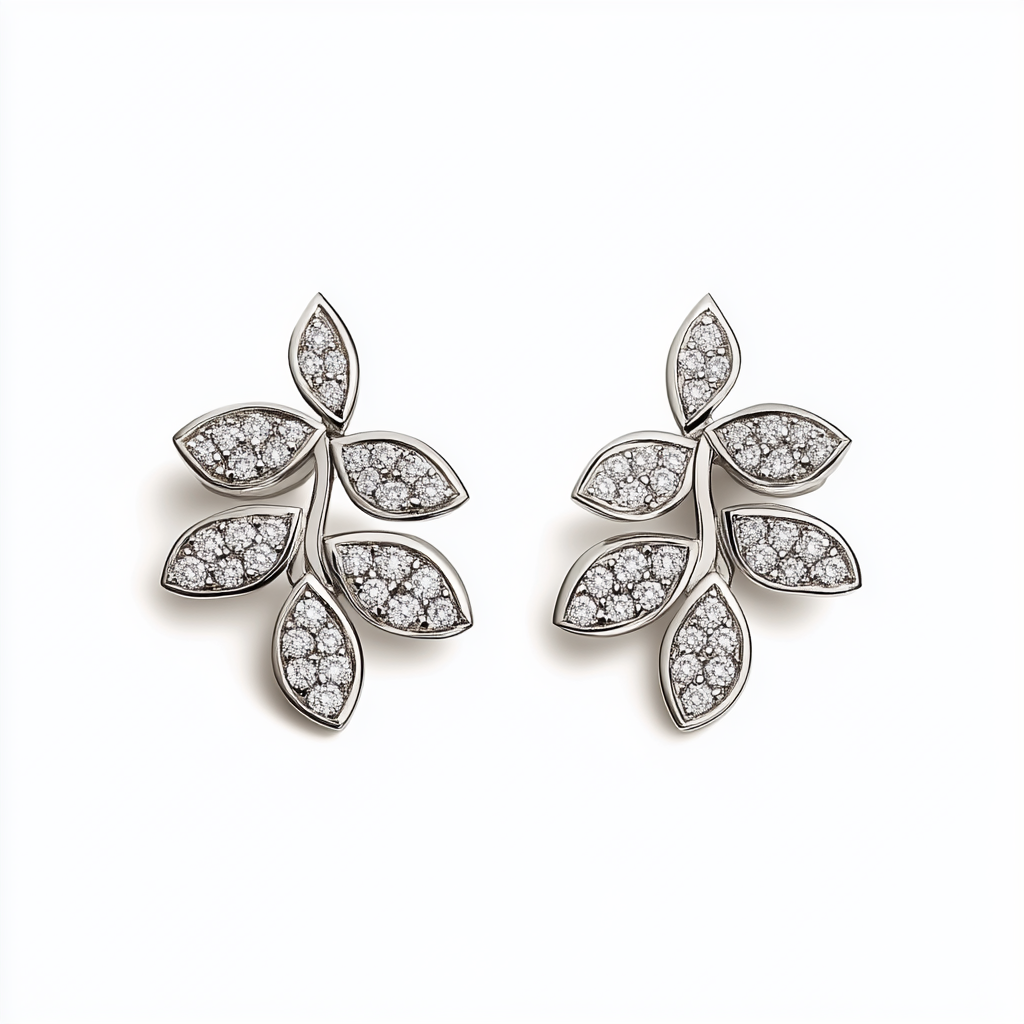 olive branch earrings