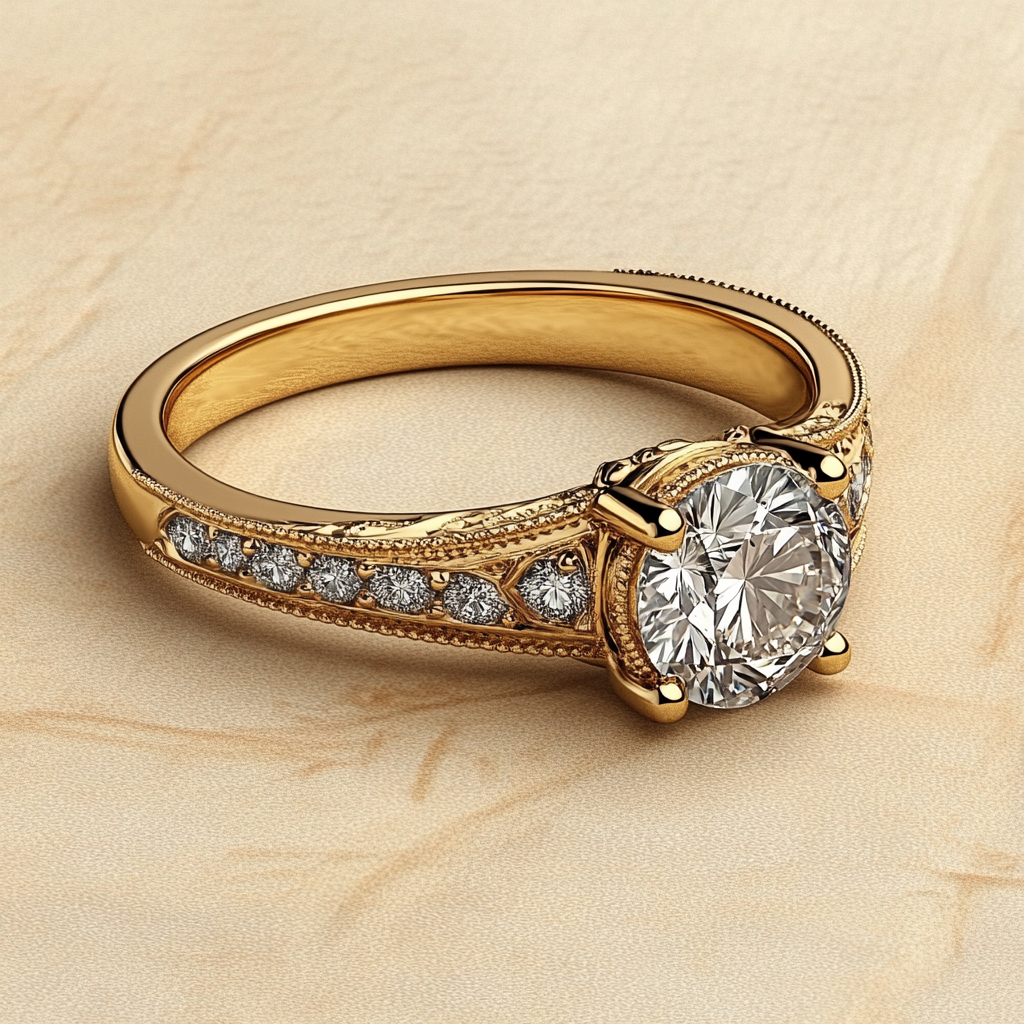 victorian majesty diamond ring