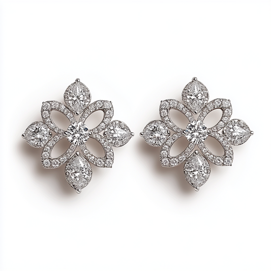 Flower Petal Earrings