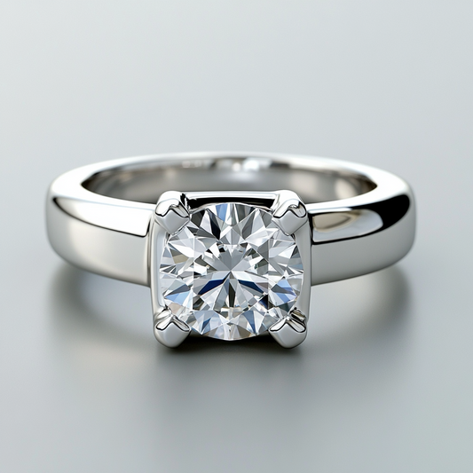 Imperial Grace Solitaire Ring