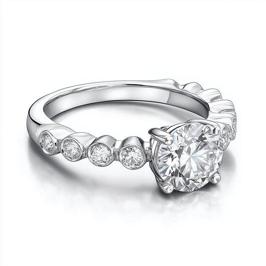 Luminous Ripple Ring