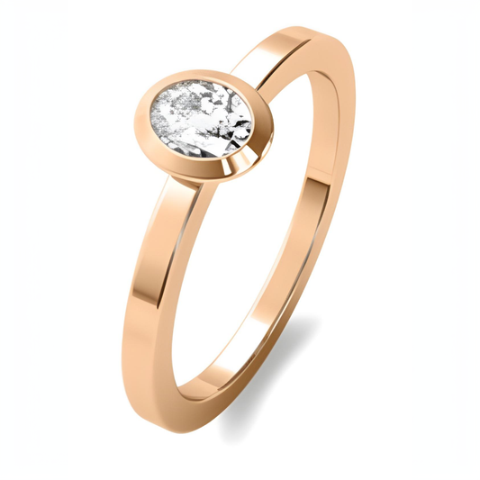 Serene Circle Ring