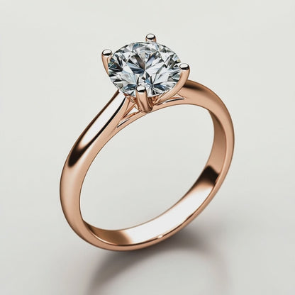 Celeste Solitaire Ring
