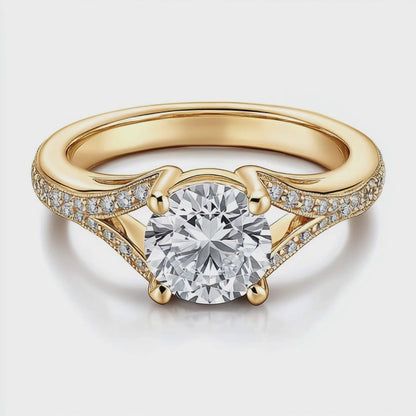 Golden Empress Diamond Ring